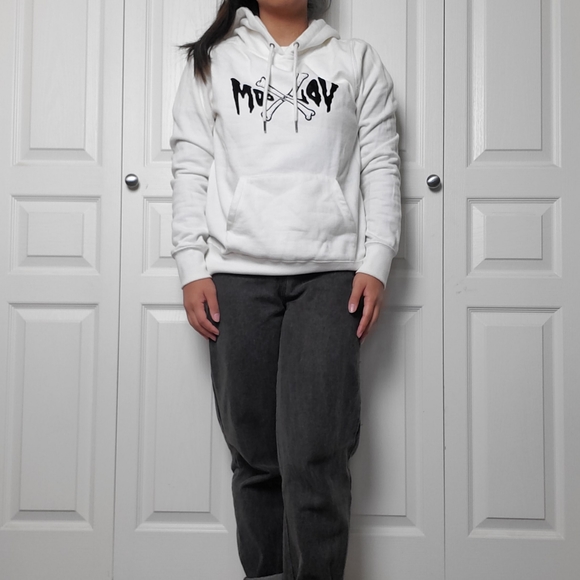 White Volcom Hoodie - Picture 2 of 5